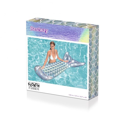 Bestway Bestway 43413 MATERAC PLAŻOWY SYRENKA 193cm x 101cm Bestway Bestway 43413 MATERAC PLAŻOWY SYRENKA 193cm x 101cm
