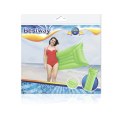 Bestway Bestway 44007 MATERAC PLAŻOWY MATOWY 183cm x 69cm ZIELONY PODUSZKA DWUKOMOROWA Bestway Bestway 44007 MATERAC PLAŻOWY MATOWY 183cm x 69cm ZIELONY PODUSZKA DWUKOMOROWA