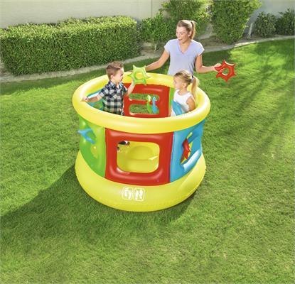 Bestway Bestway 52056 KOLOROWA TRAMPOLINA 1.52m xH1.07m Bestway Bestway 52056 KOLOROWA TRAMPOLINA 1.52m xH1.07m