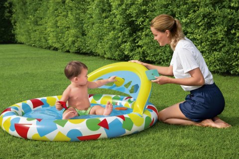 Bestway Bestway 52378 BASENIK DMUCHANY Z SORTEREM KSZTAŁTÓW I BAŃKĄ WODNĄ 120cm x 117cm x 46cm Niebiesko Żółty +zabawki piankowe Bestway Bestway 52378 BASENIK DMUCHANY Z SORTEREM KSZTAŁTÓW I BAŃKĄ WODNĄ 120cm x 117cm x 46cm Niebiesko Żółty +zabawki piankowe