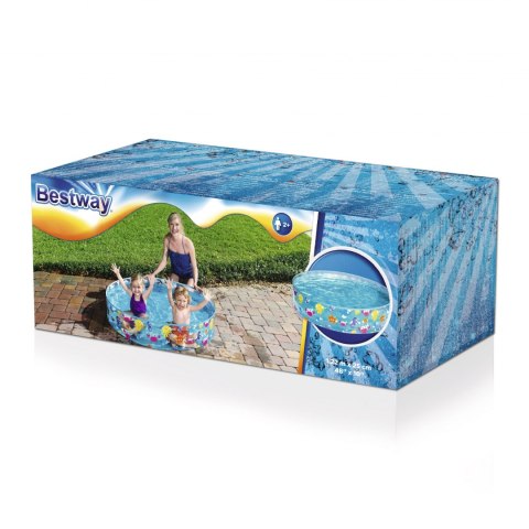 Bestway Bestway 55028 BASENIK ROZPOROWY OKRĄGŁY PRZEŹROCZYSTY ŻYJĄTKA MORSKIE FILL 'N FUN 122cm x 25cm PVC vinyl 277 l Bestway Bestway 55028 BASENIK ROZPOROWY OKRĄGŁY PRZEŹROCZYSTY ŻYJĄTKA MORSKIE FILL 'N FUN 122cm x 25cm PVC vinyl 277 l