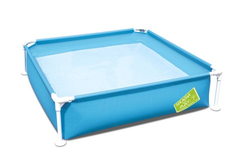 Bestway Bestway 56217 MINI BASENIK STELAŻOWY NIEBIESKI 122cm x 122cm x 30,5cm stelaż metalowy odporny na korozję 365 L Bestway Bestway 56217 MINI BASENIK STELAŻOWY NIEBIESKI 122cm x 122cm x 30,5cm stelaż metalowy odporny na korozję 365 L