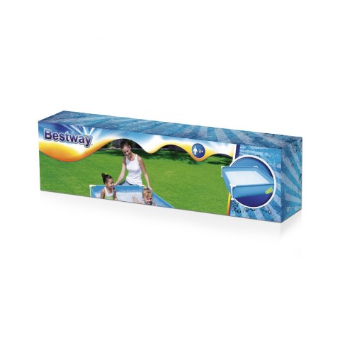 Bestway Bestway 56217 MINI BASENIK STELAŻOWY NIEBIESKI 122cm x 122cm x 30,5cm stelaż metalowy odporny na korozję 365 L Bestway Bestway 56217 MINI BASENIK STELAŻOWY NIEBIESKI 122cm x 122cm x 30,5cm stelaż metalowy odporny na korozję 365 L