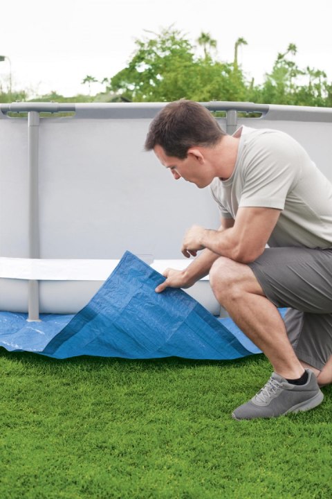 Bestway Bestway 58003 MATA POD BASEN OGRODOWY 4.88m x 4.88m Bestway Bestway 58003 MATA POD BASEN OGRODOWY 4.88m x 4.88m