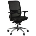Fotel obrotowy GN-310/ALU CZARNY - krzesło biurowe do biurka - TILT Fotel obrotowy GN-310/ALU CZARNY - krzesło biurowe do biurka - TILT