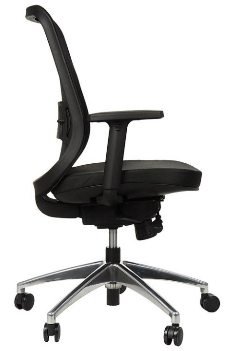 Fotel obrotowy GN-310/ALU CZARNY - krzesło biurowe do biurka - TILT Fotel obrotowy GN-310/ALU CZARNY - krzesło biurowe do biurka - TILT