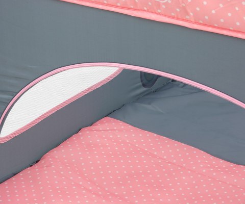 KOJEC DZIECIĘCY ŁÓŻECZKO Fun Pink Bear Milly Mally Różowo-Szary KOJEC DZIECIĘCY ŁÓŻECZKO Fun Pink Bear Milly Mally Różowo-Szary