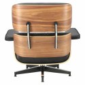 D2.DESIGN Fotel Vip czarny/walnut/standard base TP D2.DESIGN Fotel Vip czarny/walnut/standard base TP