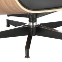 D2.DESIGN Fotel Vip czarny/walnut/standard base TP D2.DESIGN Fotel Vip czarny/walnut/standard base TP