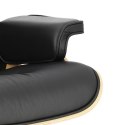 D2.DESIGN Fotel Vip czarny/walnut/standard base TP D2.DESIGN Fotel Vip czarny/walnut/standard base TP