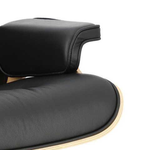 D2.DESIGN Fotel Vip czarny/walnut/standard base TP D2.DESIGN Fotel Vip czarny/walnut/standard base TP