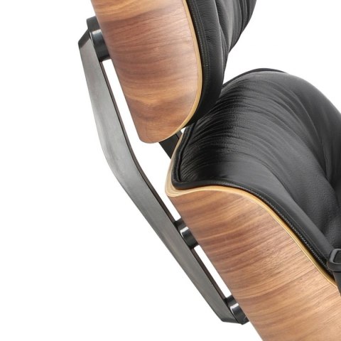 D2.DESIGN Fotel Vip czarny/walnut/standard base TP D2.DESIGN Fotel Vip czarny/walnut/standard base TP