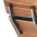 D2.DESIGN Fotel Vip czarny/walnut/standard base TP D2.DESIGN Fotel Vip czarny/walnut/standard base TP