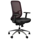 Fotel obrotowy GN-310/ALU BORDO - krzesło biurowe do biurka - TILT Fotel obrotowy GN-310/ALU BORDO - krzesło biurowe do biurka - TILT
