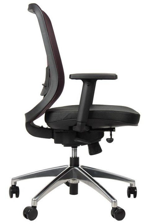 Fotel obrotowy GN-310/ALU BORDO - krzesło biurowe do biurka - TILT Fotel obrotowy GN-310/ALU BORDO - krzesło biurowe do biurka - TILT