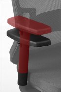 Fotel obrotowy GN-310/ALU BORDO - krzesło biurowe do biurka - TILT