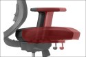 Fotel obrotowy GN-310/ALU BORDO - krzesło biurowe do biurka - TILT Fotel obrotowy GN-310/ALU BORDO - krzesło biurowe do biurka - TILT