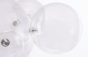 King Home Lampa wisząca CAPRI 6 czarna - 60 LED, aluminium, szkło King Home Lampa wisząca CAPRI 6 czarna - 60 LED, aluminium, szkło