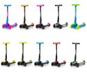 Milly Mally Scooter Magic Blue Jeździk Hulajnoga Niebiesko-Czarna hamulec aluminium świecące koła regulowana wys. kierownicy Milly Mally Scooter Magic Blue Jeździk Hulajnoga Niebiesko-Czarna hamulec aluminium świecące koła regulowana wys. kierownicy