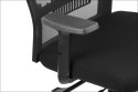 Fotel obrotowy RIVERTON M/H/AL - różne kolory - czarny-czarny - krzesło biurowe do biurka - TILT, ZAGŁÓWEK
