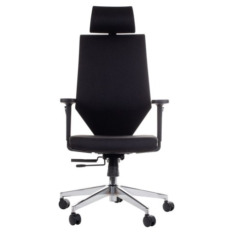 Fotel obrotowy ZN-805-C tk.30 czarny - krzesło biurowe do biurka - TILT, ZAGŁÓWEK Fotel obrotowy ZN-805-C tk.30 czarny - krzesło biurowe do biurka - TILT, ZAGŁÓWEK