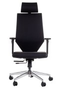 Fotel obrotowy ZN-805-C tk.30 czarny - krzesło biurowe do biurka - TILT, ZAGŁÓWEK Fotel obrotowy ZN-805-C tk.30 czarny - krzesło biurowe do biurka - TILT, ZAGŁÓWEK