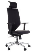 Fotel obrotowy ZN-805-C tk.30 czarny - krzesło biurowe do biurka - TILT, ZAGŁÓWEK Fotel obrotowy ZN-805-C tk.30 czarny - krzesło biurowe do biurka - TILT, ZAGŁÓWEK