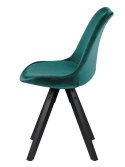 ACTONA Krzesło Dima VIC bottle green /black ACTONA Krzesło Dima VIC bottle green /black