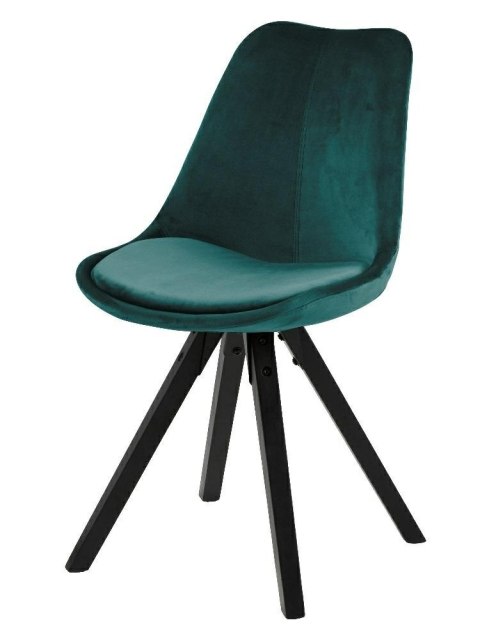 ACTONA Krzesło Dima VIC bottle green /black ACTONA Krzesło Dima VIC bottle green /black
