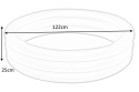 Bestway Bestway 51025 BASENIK DMUCHANY 122cm x 25cm CZERWONY Bestway Bestway 51025 BASENIK DMUCHANY 122cm x 25cm CZERWONY