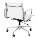 D2.DESIGN Fotel biurowy CH1171T biała siateczk,chr