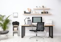 D2.DESIGN Fotel konf. CH1081T,czarna siateczka,chr D2.DESIGN Fotel konf. CH1081T,czarna siateczka,chr