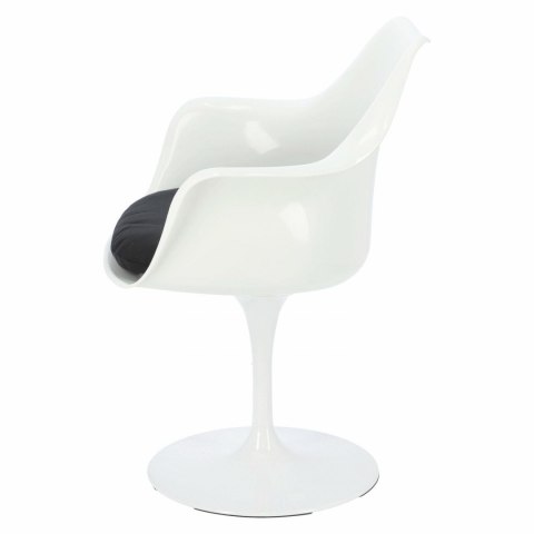 D2.DESIGN Krzesło TulAr białe/czarna poduszka D2.DESIGN Krzesło TulAr białe/czarna poduszka