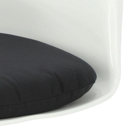 D2.DESIGN Krzesło TulAr białe/czarna poduszka D2.DESIGN Krzesło TulAr białe/czarna poduszka