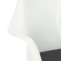 D2.DESIGN Krzesło TulAr białe/czarna poduszka D2.DESIGN Krzesło TulAr białe/czarna poduszka