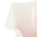 D2.DESIGN Krzesło TulAr białe/czerwona poduszka D2.DESIGN Krzesło TulAr białe/czerwona poduszka
