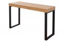 INVICTA biurko OAK 120 dąb - fornirowany MDF, nogi metalowe INVICTA biurko OAK 120 dąb - fornirowany MDF, nogi metalowe