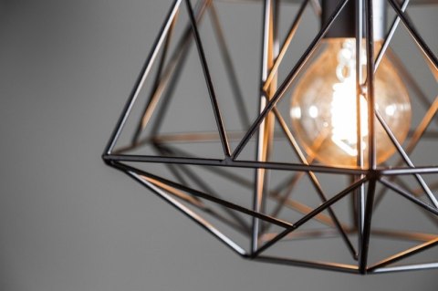 Invicta Interior INVICTA lampa wisząca CAGE S czarny nowoczesna i stylowa Invicta Interior INVICTA lampa wisząca CAGE S czarny nowoczesna i stylowa