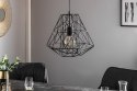 Invicta Interior INVICTA lampa wisząca CAGE S czarny nowoczesna i stylowa Invicta Interior INVICTA lampa wisząca CAGE S czarny nowoczesna i stylowa