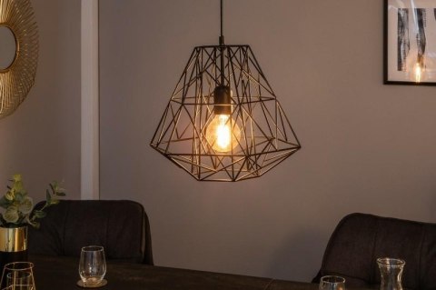 Invicta Interior INVICTA lampa wisząca CAGE S czarny nowoczesna i stylowa Invicta Interior INVICTA lampa wisząca CAGE S czarny nowoczesna i stylowa