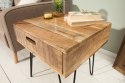 Invicta Interior INVICTA stolik SCORPION 50 cm mango - drewno naturalne, żelazo Invicta Interior INVICTA stolik SCORPION 50 cm mango - drewno naturalne, żelazo