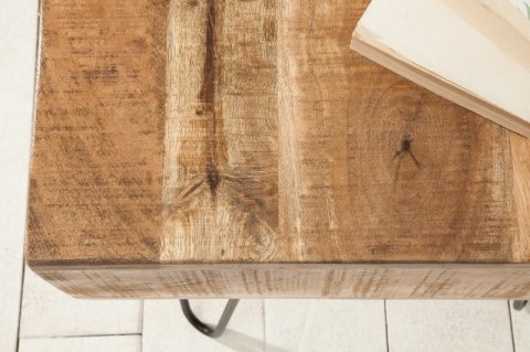 Invicta Interior INVICTA stolik SCORPION 50 cm mango - drewno naturalne, żelazo Invicta Interior INVICTA stolik SCORPION 50 cm mango - drewno naturalne, żelazo