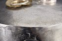 Invicta Interior INVICTA stolik kawowy LIQUID LINE 51 srebrny - metal Invicta Interior INVICTA stolik kawowy LIQUID LINE 51 srebrny - metal