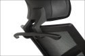 Fotel obrotowy KB-8922A CZARNY - krzesło biurowe do biurka - TILT, ZAGŁÓWEK Fotel obrotowy KB-8922A CZARNY - krzesło biurowe do biurka - TILT, ZAGŁÓWEK