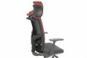 Fotel obrotowy KB-8922A CZARNY - krzesło biurowe do biurka - TILT, ZAGŁÓWEK Fotel obrotowy KB-8922A CZARNY - krzesło biurowe do biurka - TILT, ZAGŁÓWEK
