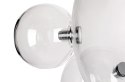 King Home Lampa wisząca CAPRI DISC 3 chrom - 180 LED aluminium chrom klosze szkło przezroczyste