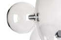 King Home Lampa wisząca CAPRI DISC 3 chrom - 180 LED aluminium chrom klosze szkło przezroczyste King Home Lampa wisząca CAPRI DISC 3 chrom - 180 LED aluminium chrom klosze szkło przezroczyste