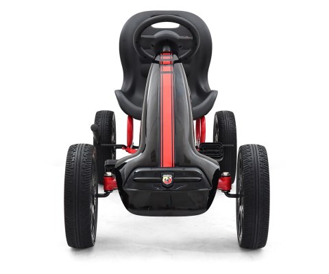 Milly Mally Pojazd Gokart na pedały Abarth Black Czarno Czerwony konstrukcja metalowa osłony plastikowe hamulec ręczny 3 lata + Milly Mally Pojazd Gokart na pedały Abarth Black Czarno Czerwony konstrukcja metalowa osłony plastikowe hamulec ręczny 3 lata +
