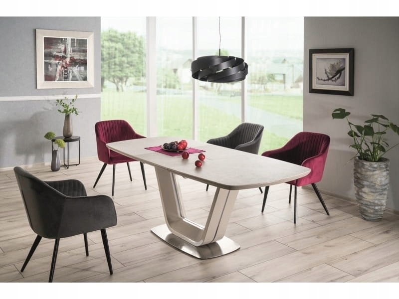 SIGNAL STÓŁ ARMANI CERAMIC SZARY MAT 160(220)X90 SIGNAL STÓŁ ARMANI CERAMIC SZARY MAT 160(220)X90