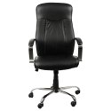 Fotel obrotowy ZN-9152 CZARNY - krzesło biurowe do biurka - TILT Fotel obrotowy ZN-9152 CZARNY - krzesło biurowe do biurka - TILT